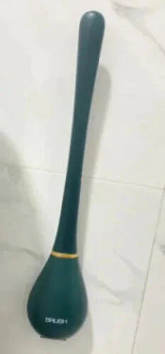 Brosse De Toilette En Silicone - Design Hygiénique À Fixation Murale — photo d'un client 4