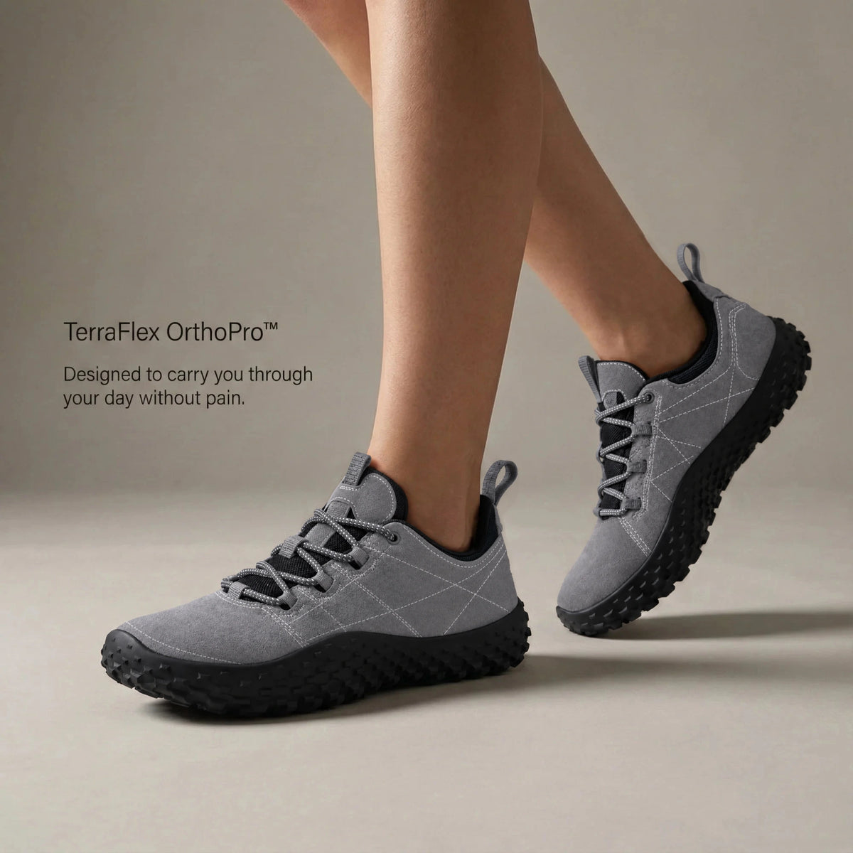 Orthopaedic Pain-Relief Walking Shoes — Grey, photo 10